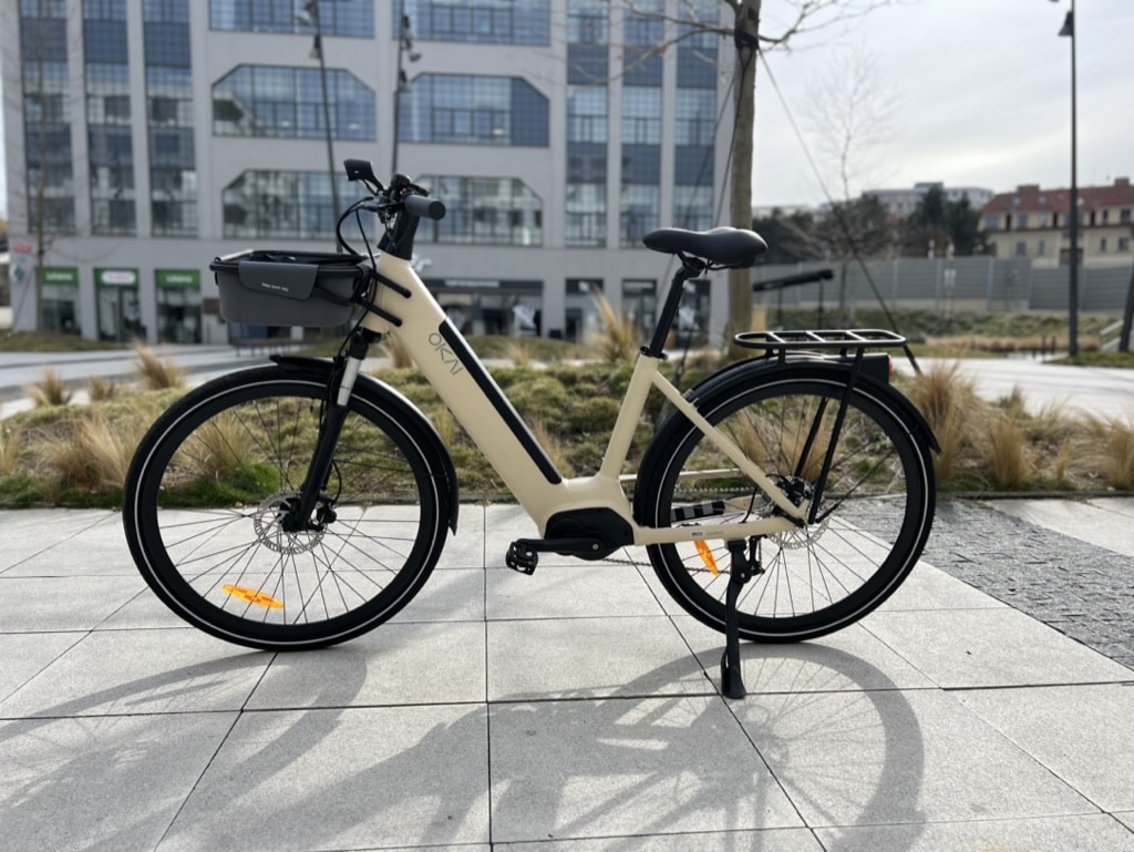 Okai EB10: Das E-Bike ist gut verarbeitet und integriert