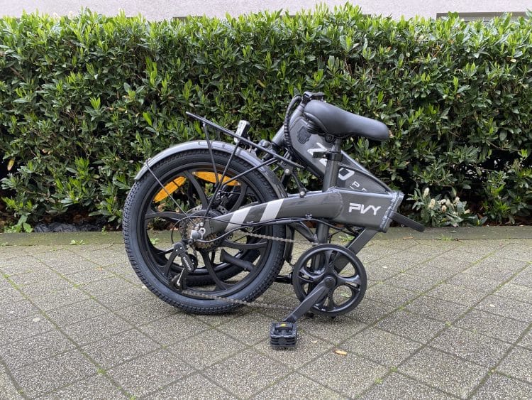 PVY Z20 Pro E-Bike gefaltet