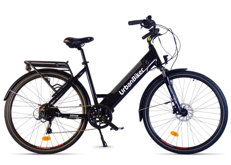 City E-Bike | eBikeNews Partner | Heckmotor - black urban - eBikeNews