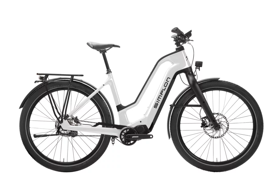 Boost | Carbon | City-E-Bikes - 2024 Kagu Pinion Damen pearl white 2024 lr - eBikeNews