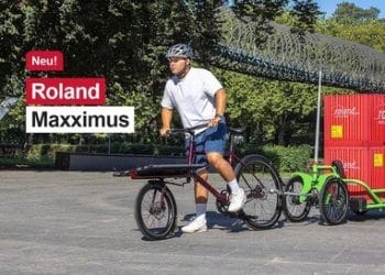 Maxximus: Fahrrad-Schwerlastanhänger trägt bis zu 220 kg - eBikeNews