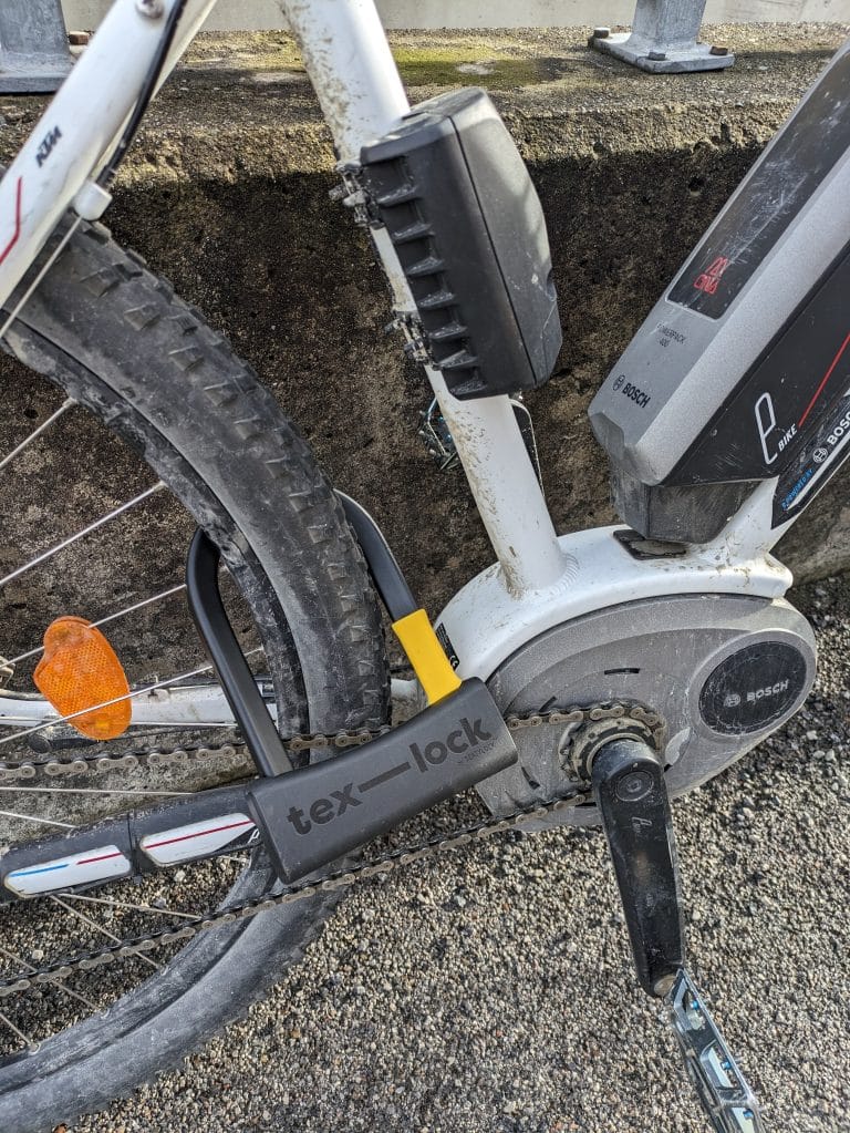E-Bike-Schloss hält sogar Winkelschleifern stand: Das Texlock Eyelet +D-lock im Test