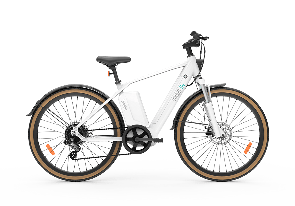 Y800 E-Bike mit Wasserstoff in weiß - Foto: Hersteller