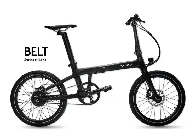 Carbo präsentiert 13 kg leichtes E-Faltrad Model X - eBikeNews