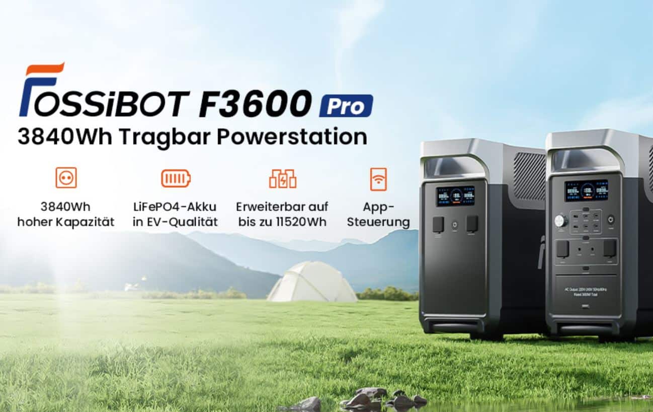 Fossibot F3600 Pro Powerstation - eBikeNews