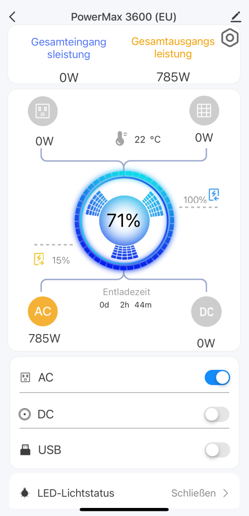 Tuya-Anbindung Smart Modul der Oscal Powerstation