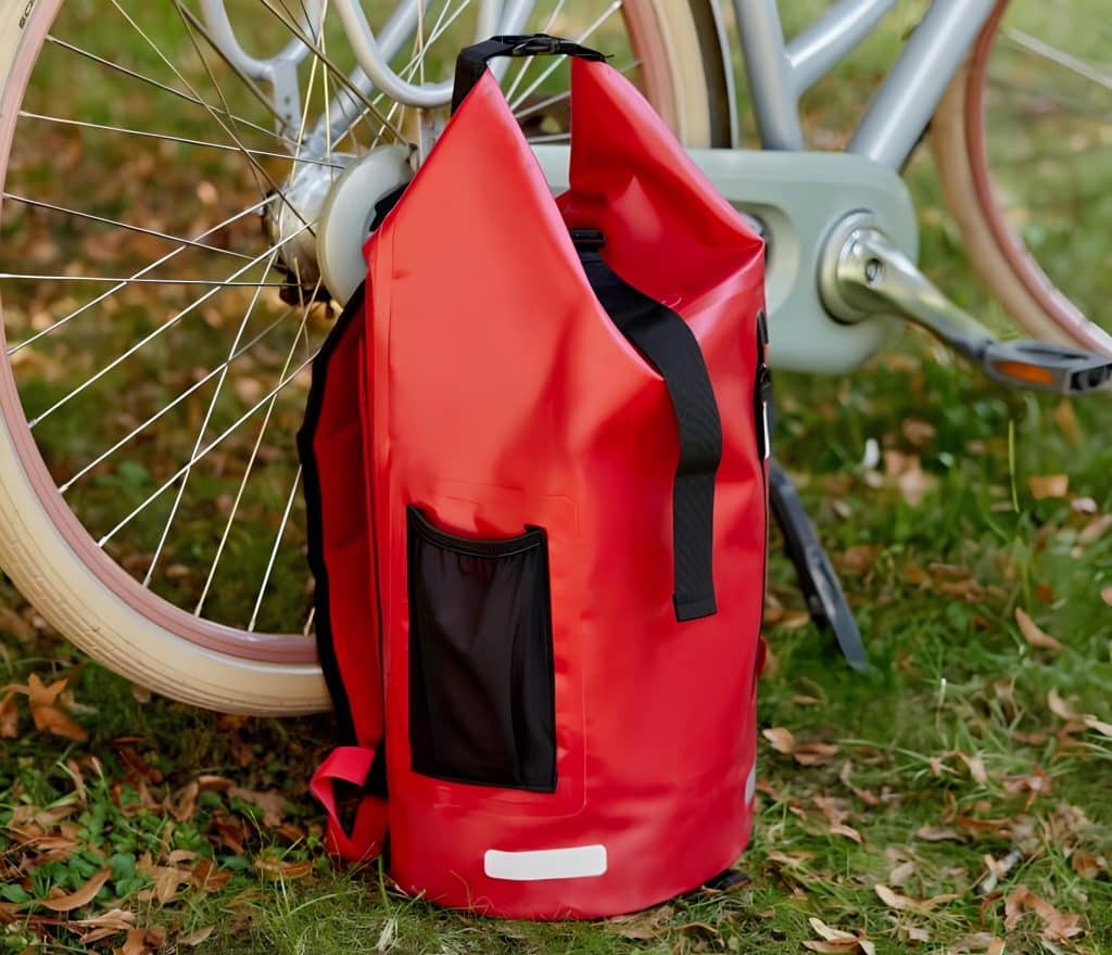 Der wasserdichte Rucksack von Aldi Nord – eBikeNews.