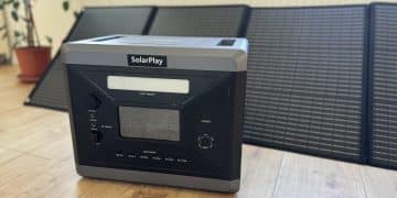 Solarplay Powerstation mit Solarpanel im Test