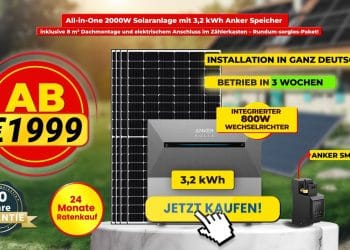 Starkes All-in-One Balkonkraftwerk mit Speicher 50 Prozent reduziert - eBikeNews