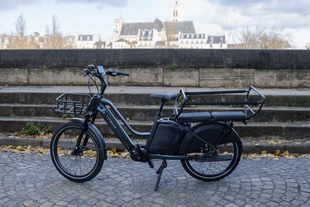 Bafang M410 | E-Bike | E-Lastenrad - Tenways Longtail Duo Stadt