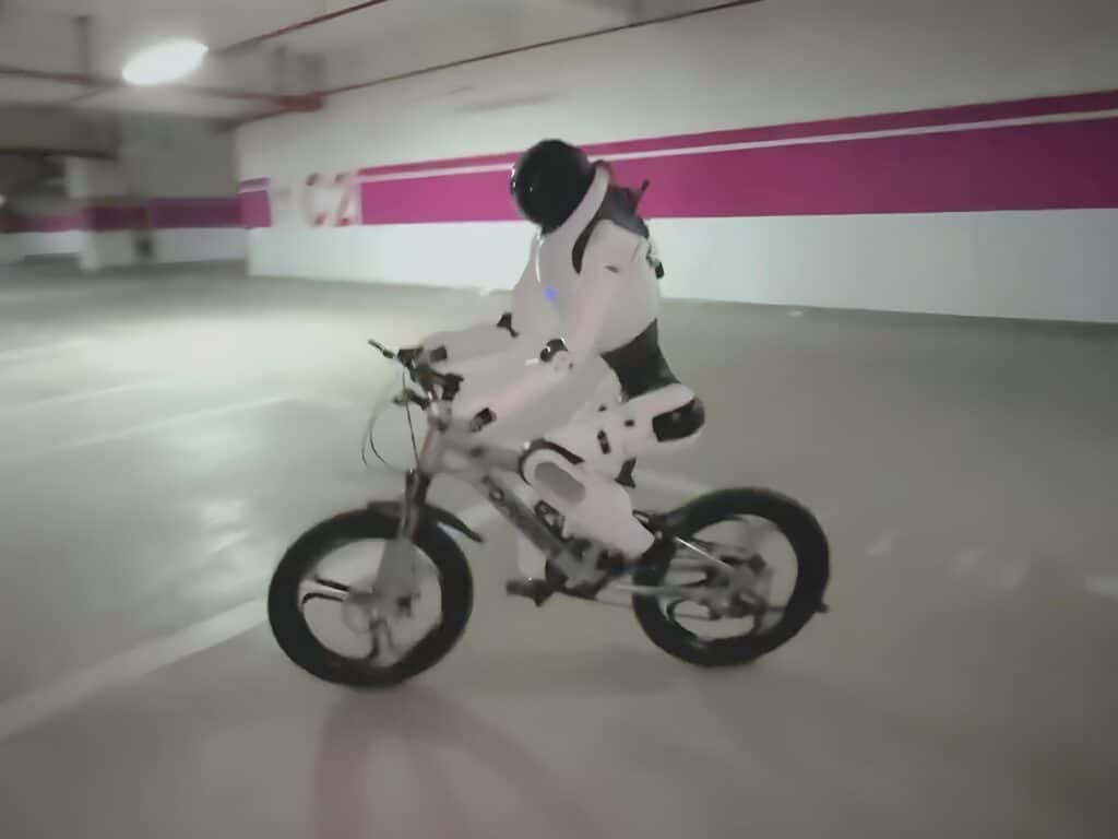 Der Roboter AgiBot fährt Fahrrad – eBikeNews.