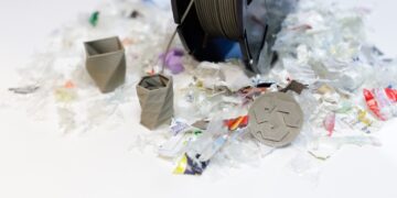 Aus Müll werden Produkte: Kunststoff-Recycling mit 3D-Druckern - eBikeNews - Bildquelle: Fraunhofer IFAM