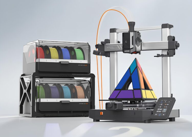 3D-Drucker: Kobra 3 V2 Combo mit Filamenthub – eBikeNews.